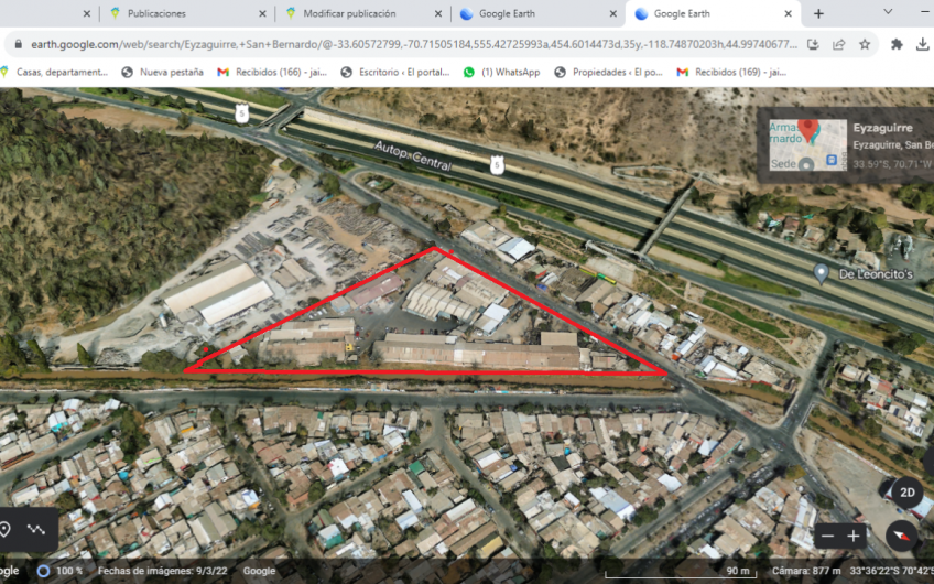 GALPON INDUSTRIAL SAN BERNARDO, CONDOMINIO A PASOS DE AUTOPISTA SUR