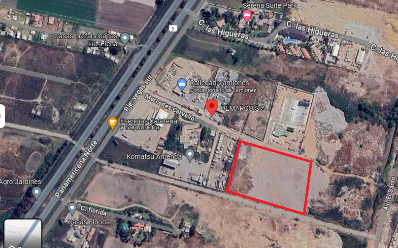 TERRENO INDUSTRIAL LA SERENA PANAMERICANA NORTE