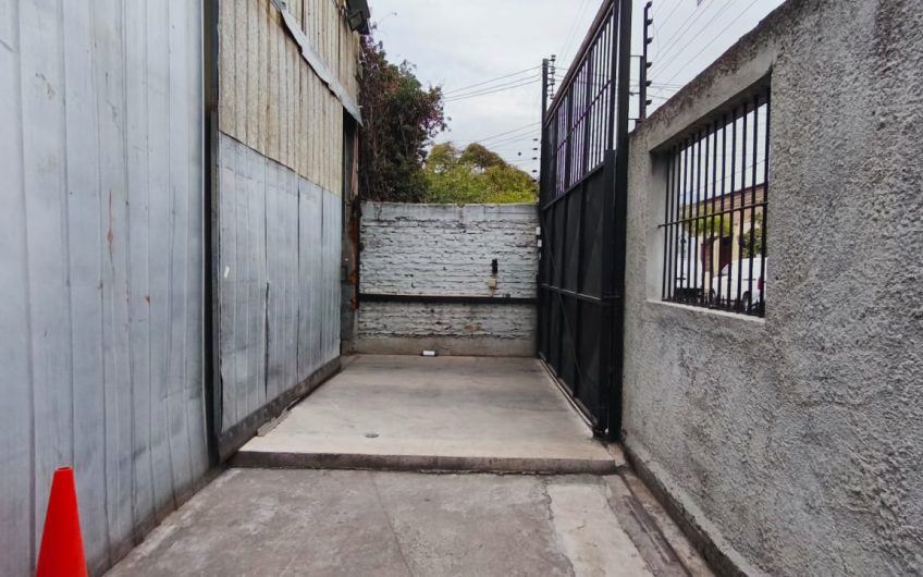 BODEGA INDUSTRIAL Y COMERCIAL ARRIENDO RECOLETA