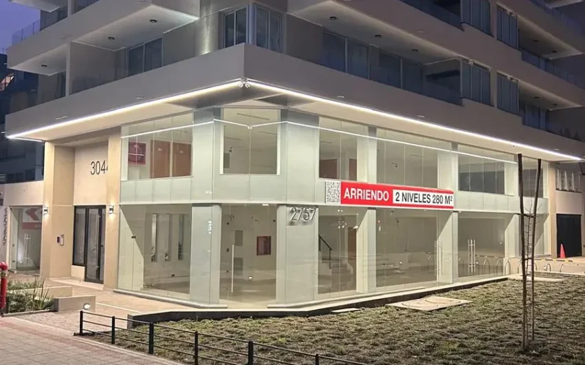 LOCAL COMERCIAL LOS LEONES  PROVIDENCIA 280 M2 ARRIENDO