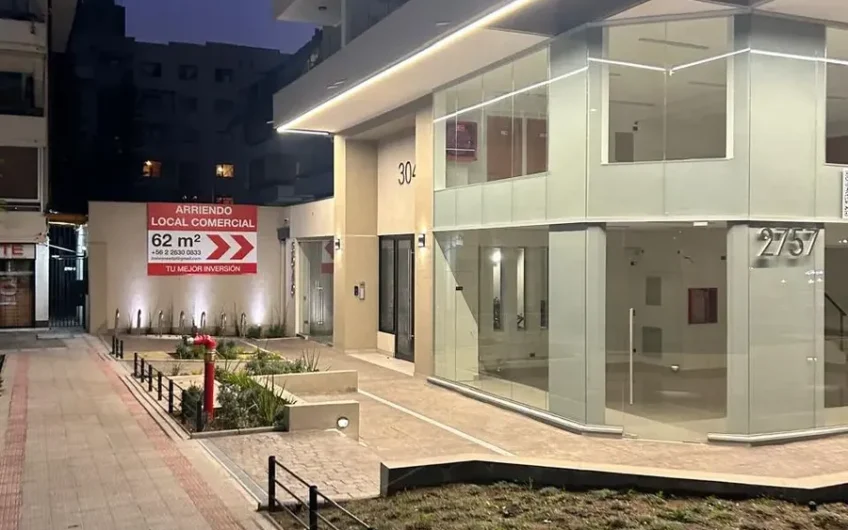 LOCAL COMERCIAL LOS LEONES  PROVIDENCIA 280 M2 ARRIENDO