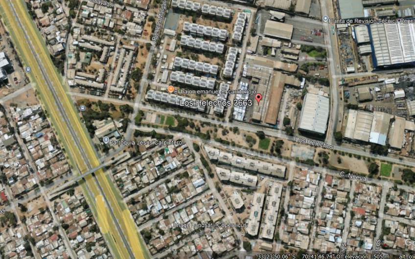 Galpón Industrial 4000 M2 Renca, Lado Autopista